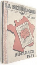 Almanach 1947 république d'occasion  Cosne-Cours-sur-Loire