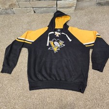 Moletom com capuz Pittsburgh Penguins preto masculino GG extra grande GIII NHL hóquei comprar usado  Enviando para Brazil