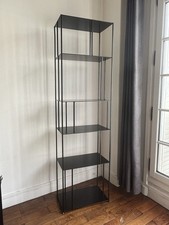 étagère bibliothèque métal d'occasion  Paris XVIII