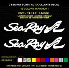 Searay boat autocollant d'occasion  Argenteuil