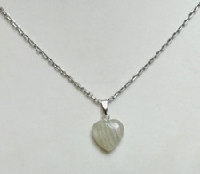Pendentif coeur pierre d'occasion  Champforgeuil