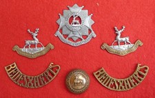 Cap collar badges for sale  ASHFORD