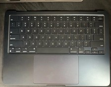 Apple MacBook Air M2 13" 2022 OEM Top Case com Teclado Meia-Noite Genuíno comprar usado  Enviando para Brazil