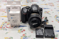Câmera Nikon D3400 DSLR com Lente AF-S Nikkor 35mm + Nova Bateria e Carregador Funcionando! comprar usado  Enviando para Brazil