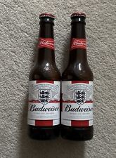 Botellas de cerveza de fútbol Budweiser edición limitada Inglaterra tres leones  segunda mano  Embacar hacia Argentina