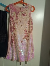 Mädchen pailletten kleid gebraucht kaufen  Ritterhude