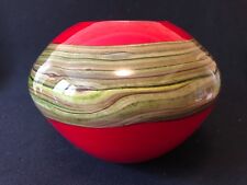 Grande Vaso Ovoidale IN Vetro Foderato Anonimo comprar usado  Enviando para Brazil