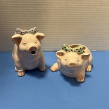 Two ceramic pigs for sale  Red Wing
