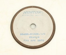 Roda de diamante Norton SD400-R100B-1/8 224018 MAX RPM 9075, usado comprar usado Roda de diamante Norton SD400-R100B-1/8 224018 MAX RPM 9075, usado comprar usado  Enviando para Brazil