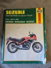 Suzuki gsx550 haynes for sale  BURTON-ON-TRENT