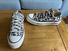 Converse star leopard for sale  NORWICH