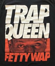 T-shirt Fetty Wap Trap Queen, czarny, rozmiar L, używany na sprzedaż  Wysyłka do Poland