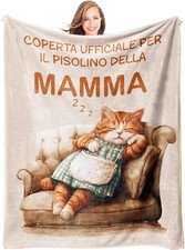 Regalo mamma coperta usato  Roma