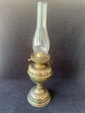 Oil lamp brass for sale  WARMINSTER