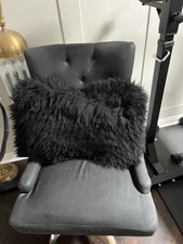 Real sheepskin black for sale  STREET
