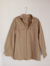 Chemise militaire beige d'occasion  Nomeny