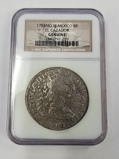 1783 EL CAZADOR NAUFRAGIO México 8 Reales NGC 👌🔥🔥🇲🇽 segunda mano  Embacar hacia Mexico