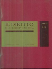 Diritto enciclopedia giuridica usato  Italia