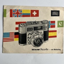 Braun paxette faltprospekt gebraucht kaufen  Bedburg
