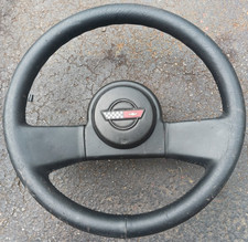 1986-89 CHEVY CORVETTE C4 VOLANTE DE COURO FABRICANTE DE EQUIPAMENTO ORIGINAL + BUZINA GM ORIGINAL BOM, usado comprar usado  Enviando para Brazil