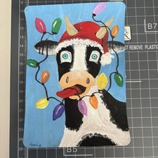 Handgemalt acryl karte gebraucht kaufen  Neumünster