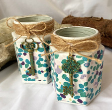 Pair matching decoupage for sale  ENNISKILLEN