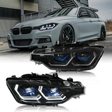 Farol Full LED para BMW 3 Series F30 F31 2012-2015 ajuste apenas na versão halógena comprar usado  Enviando para Brazil