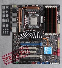 LGA1366 ASUS P6T Deluxe V2, Intel X58 MoBo com CPU i7 920, I/Oshield e 12GB de RAM comprar usado  Enviando para Brazil