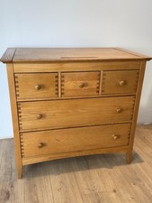 Oak chest drawers for sale  LONDON