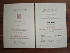 Ddr urkunden kollektiv gebraucht kaufen  Hohenlinden