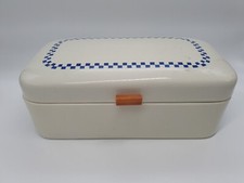 Würfelmuster brotkasten email gebraucht kaufen  Wesel
