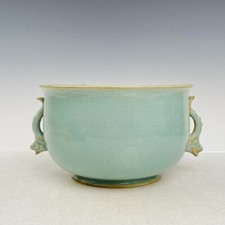 Queimador de incenso 8,7" dinastia Song ru forno marca museu porcelana ciano rachadura no gelo comprar usado Queimador de incenso 8,7" dinastia Song ru forno marca museu porcelana ciano rachadura no gelo comprar usado  Enviando para Brazil