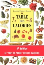 Table calories édition d'occasion  Hennebont