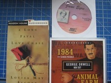 3 AUDIO CD  BOOK COLLECTION  BY  FAMOUS AUTHORS  GEOSRGE ORWELL, JANE EYRE, ALL, usado comprar usado  Enviando para Brazil