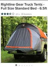 NOVA Tenda Cama Caminhão Engrenagem Direita Tamanho Completo 110730 Chevy/GMC/Ram/Toyota 6,5' , usado comprar usado  Enviando para Brazil