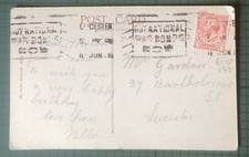 Red postcard 1918 for sale  LOUGHBOROUGH
