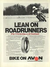 Avon roadrunners tyres for sale  COVENTRY