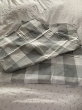 Grey check single for sale  CREWE