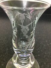 lead crystal glass vase for sale  HERNE BAY