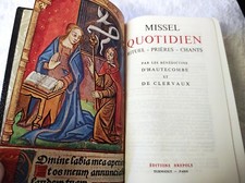 Missel quotidien vespéral d'occasion  Chambon-sur-Voueize