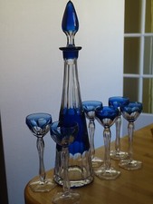 Vintage cordials decanter d'occasion  Expédié en Belgium