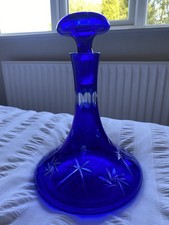 Vintage bohemian crystal for sale  STOKE-ON-TRENT
