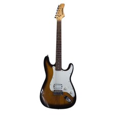 Guitarra elétrica JUNIOR First Act corte duplo Strat início dos anos 2000 Tobacco Burst vintage comprar usado  Enviando para Brazil