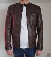 Men brown faux for sale  BEXHILL-ON-SEA