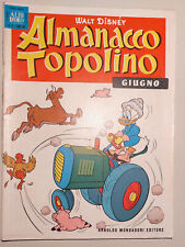 Almanacco topolino giugno usato  Siena