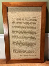Vtg desiderata picture for sale  Marietta
