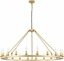 LUSTRE DE RODA DE VAGÃO DOURADO HUBRIN 20 LUZES 47 POLEGADAS FAZENDA INDUSTRIAL E12 comprar usado  Enviando para Brazil