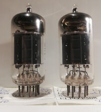 Valvo ECC82/12AU7  Long Plate 45 Degree Large O Getter  Matched Pair August 1957 na sprzedaż  PL