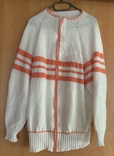 Vintage strickjacke weiß gebraucht kaufen  Roßtal