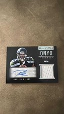 2012 Black #25 Onyx Russell Wilson Auto Patch /25 comprar usado  Enviando para Brazil